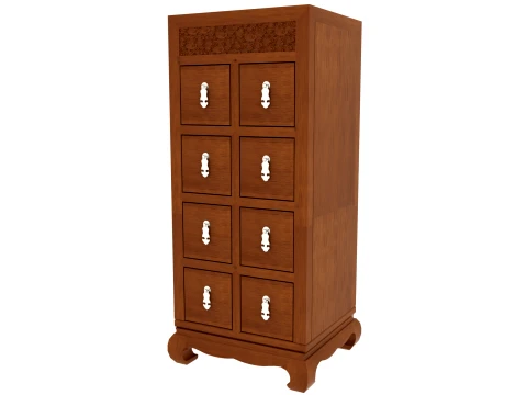Chest of drawers 3D Model