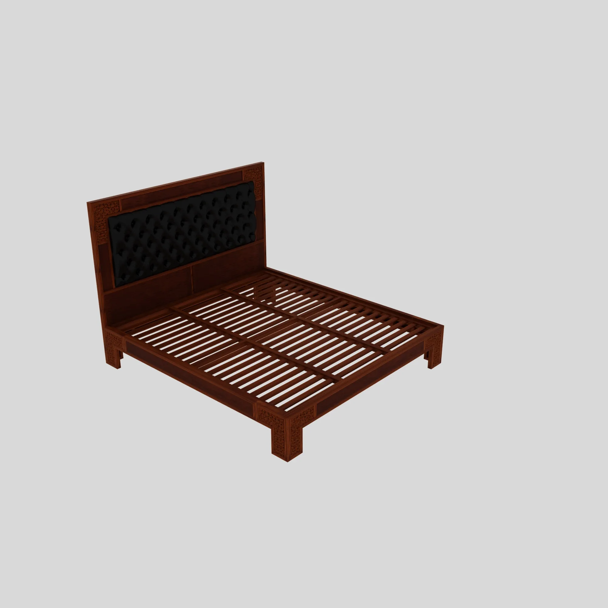 Bed 3D Модель .c4d .max .obj .3ds .fbx .stl .blend