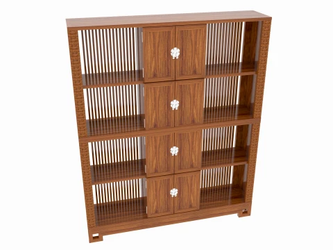 Bookcase 3D Model