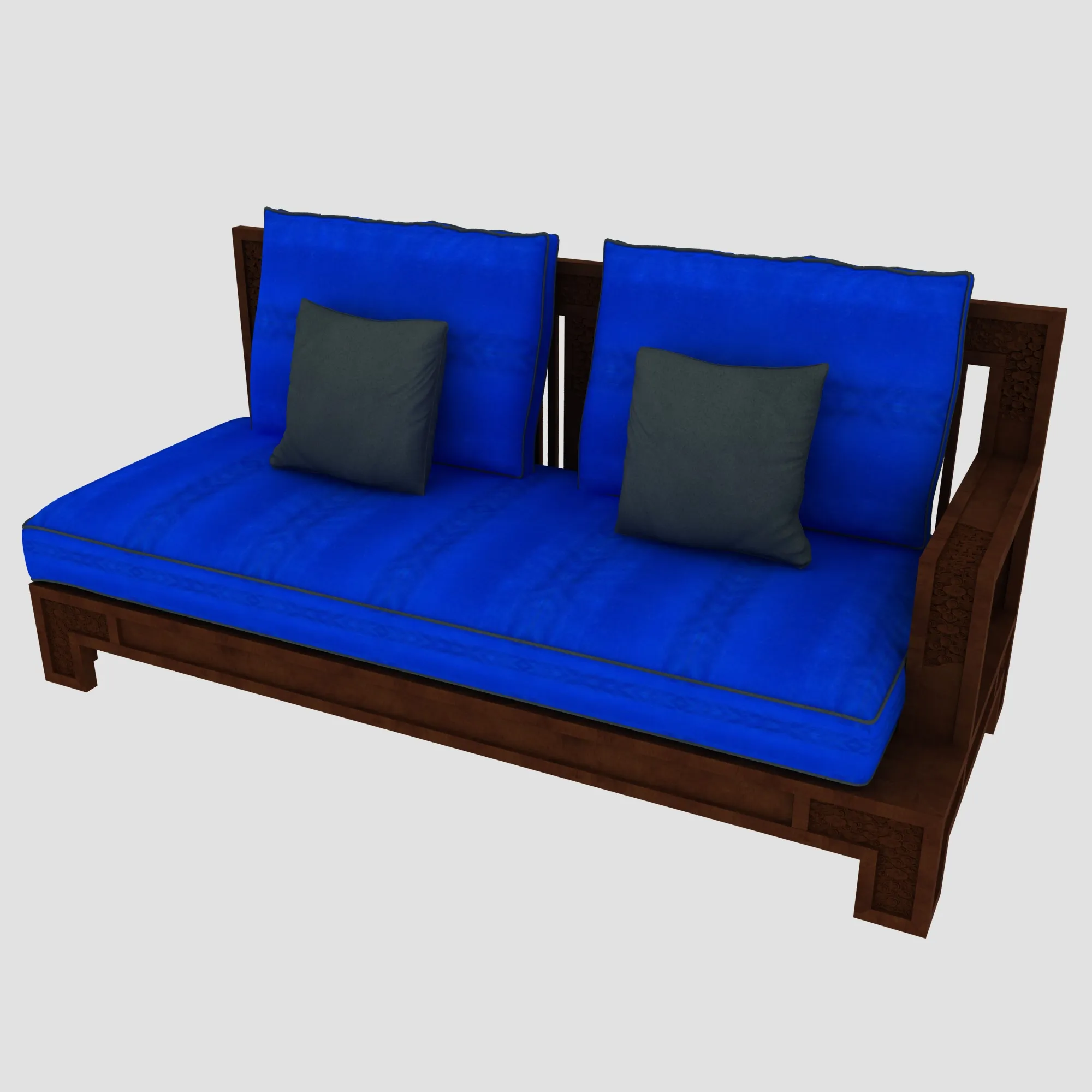 Sofe 3D Модель .c4d .max .obj .3ds .fbx .stl .blend 