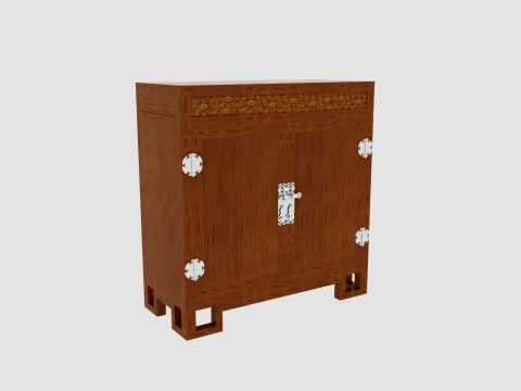 Modular cabinet Modello 3D