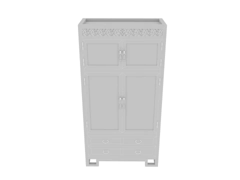 Modular cabinet 3D Model