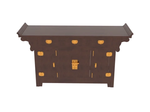 Humpback Cabinet 3D Model