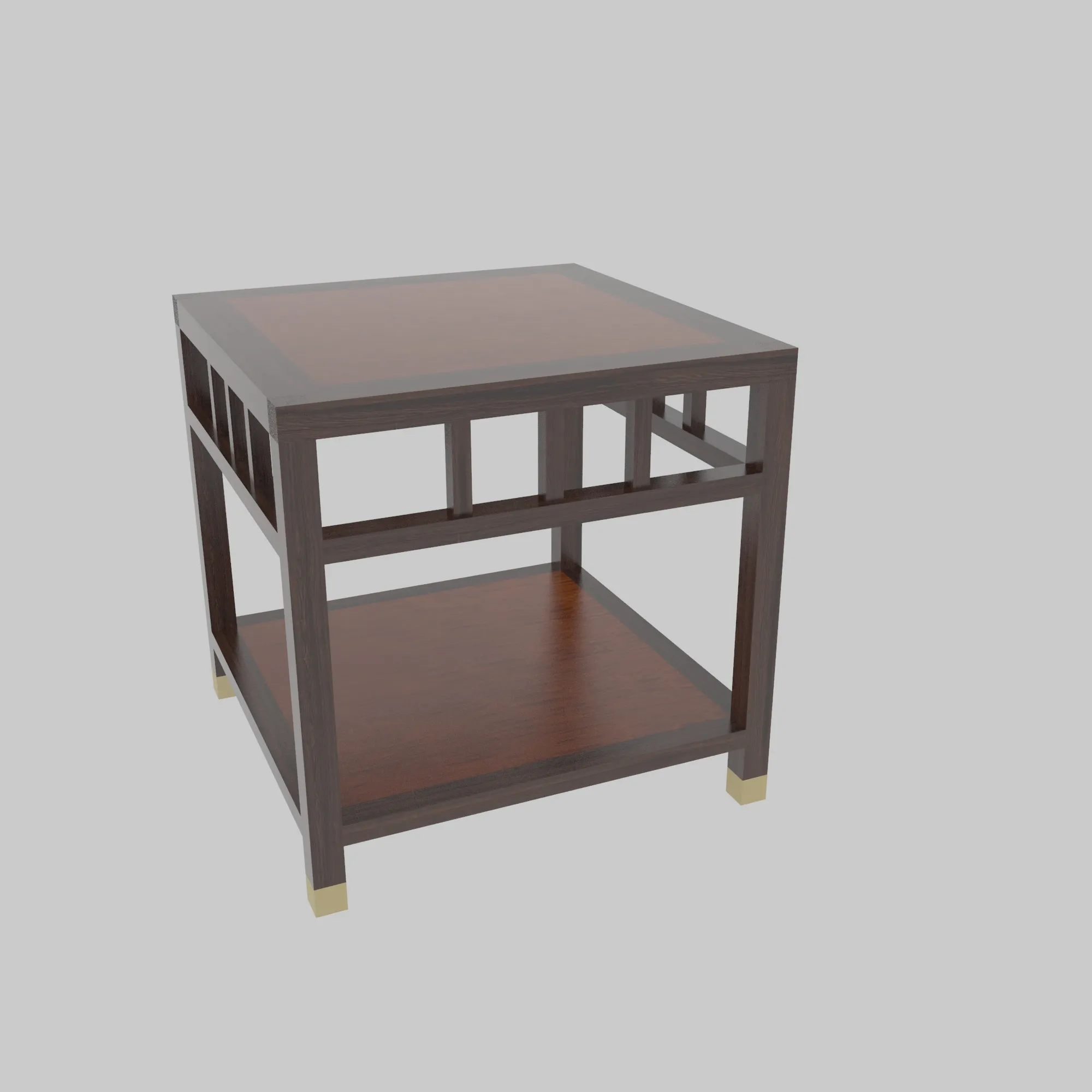Corner table 3D Модель .c4d .max .obj .3ds .fbx .stl .blend