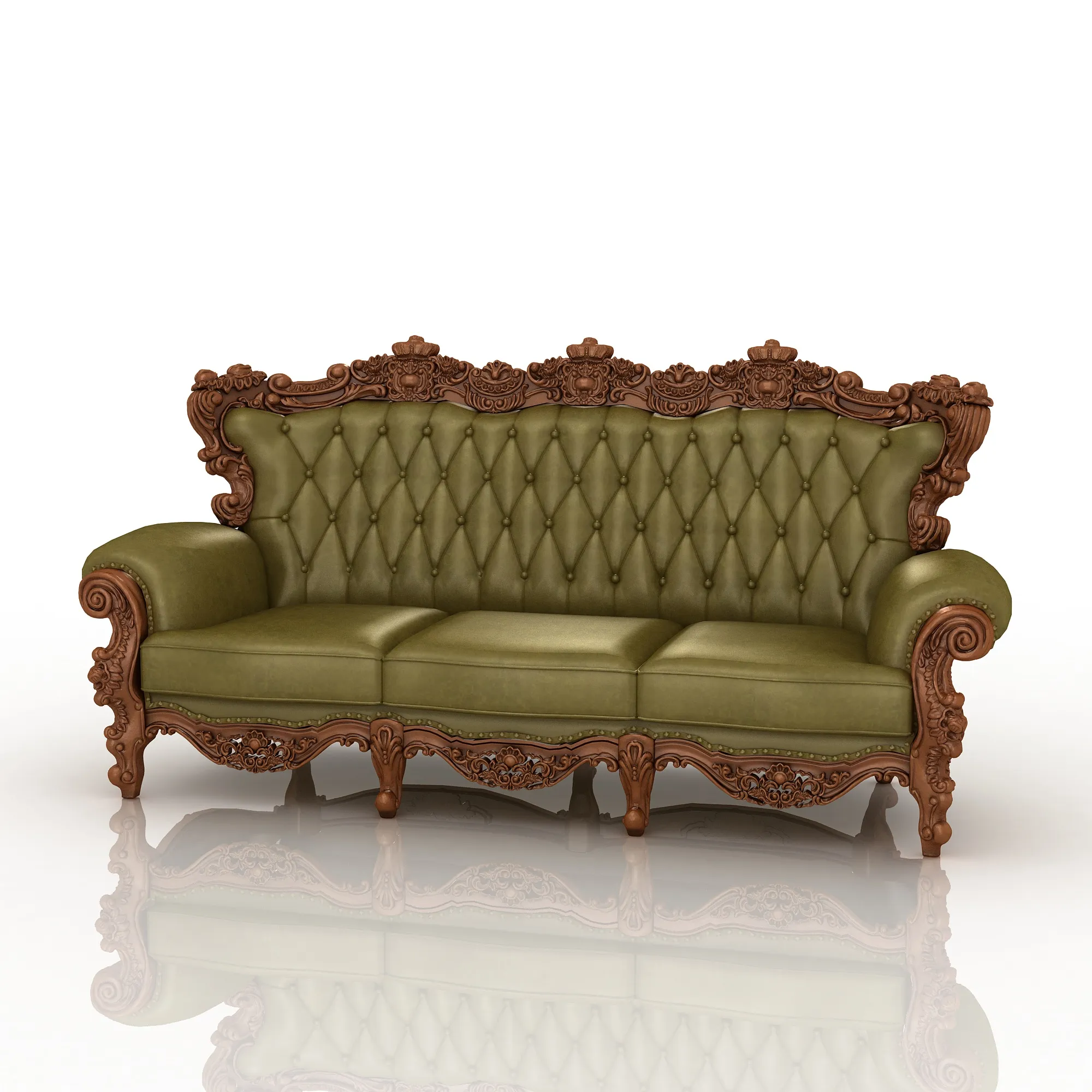 Sofe 3D Модель .c4d .max .obj .3ds .fbx .stl .blend 