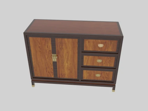 Tea cabinet 3D Model