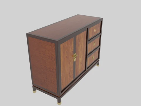 Tea cabinet 3D Model
