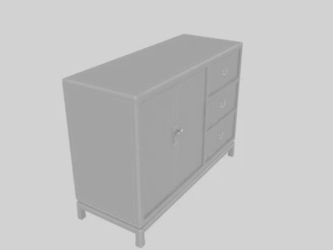 Tea cabinet 3D Model