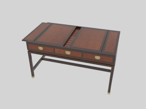 Tea table 3D 모델