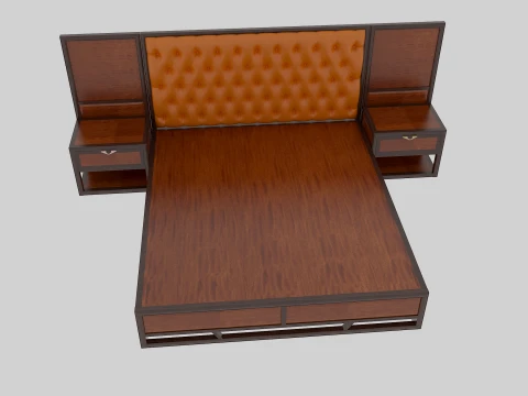Bed 3D Modell