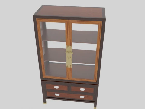 High cabinet 3D Модель