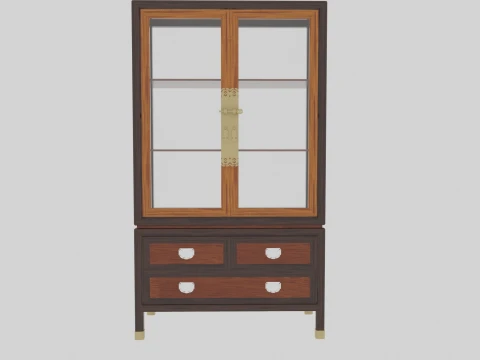High cabinet 3D Модель