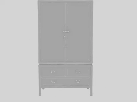 High cabinet 3D Модель
