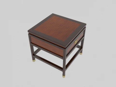 Corner table 3D Модель