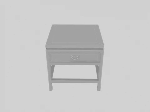Corner table 3D Модель