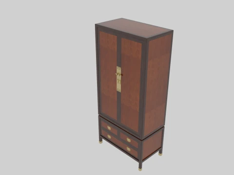 Wardrobe 3D Model
