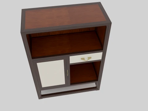 Tea cabinet 3D 모델