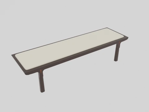 Footstool Model 3D