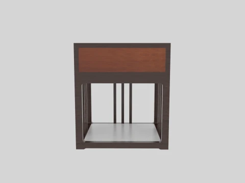 Corner table 3D Model