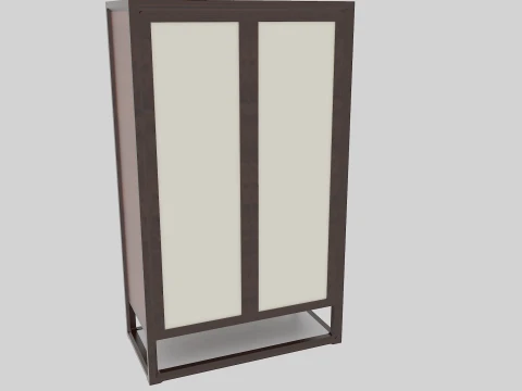 Wine cabinet Model 3D