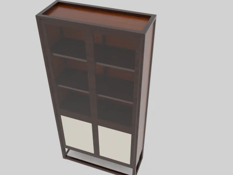 Bookcase Model 3D