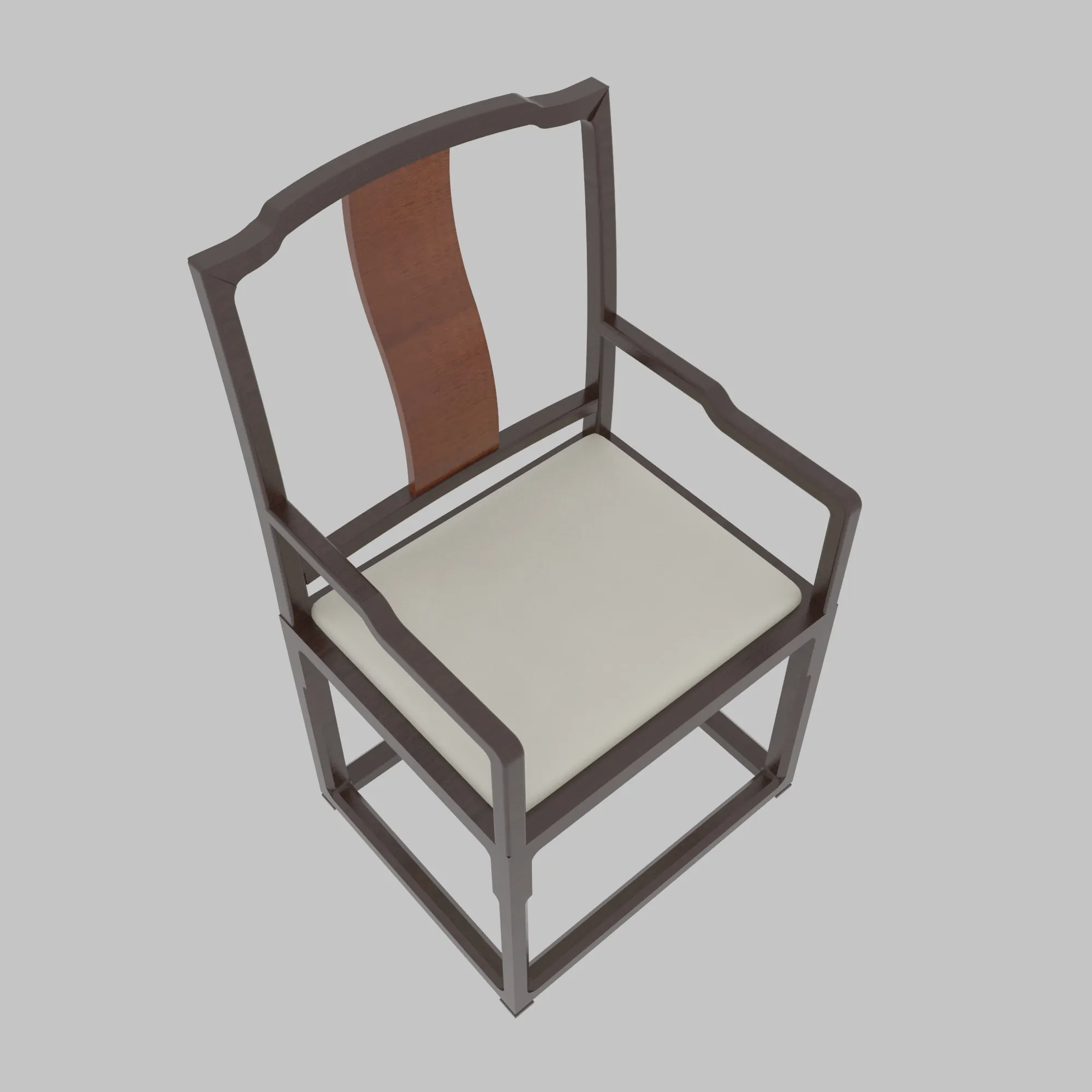 Book Chair 3D Model .c4d .max .obj .3ds .fbx .stl .blend 