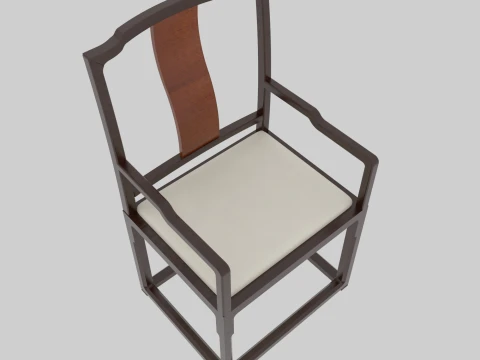 Book Chair Model 3D