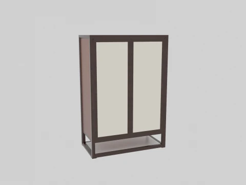 Shoe cabinet Model 3D