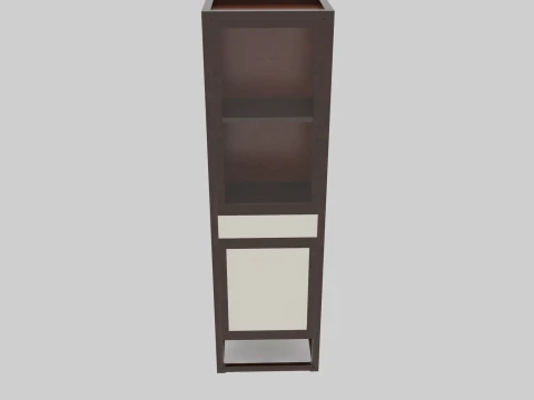 Bookcase 3D Model