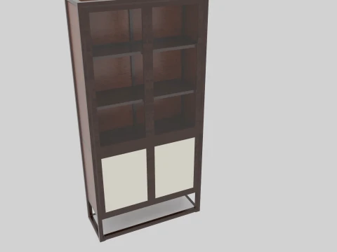 Bookcase 3D Model