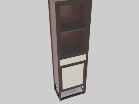 Bookcase Model 3D