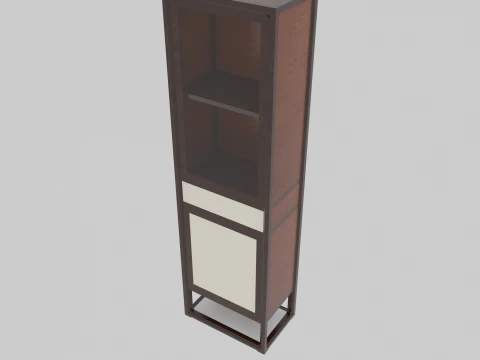 Bookcase 3D Model