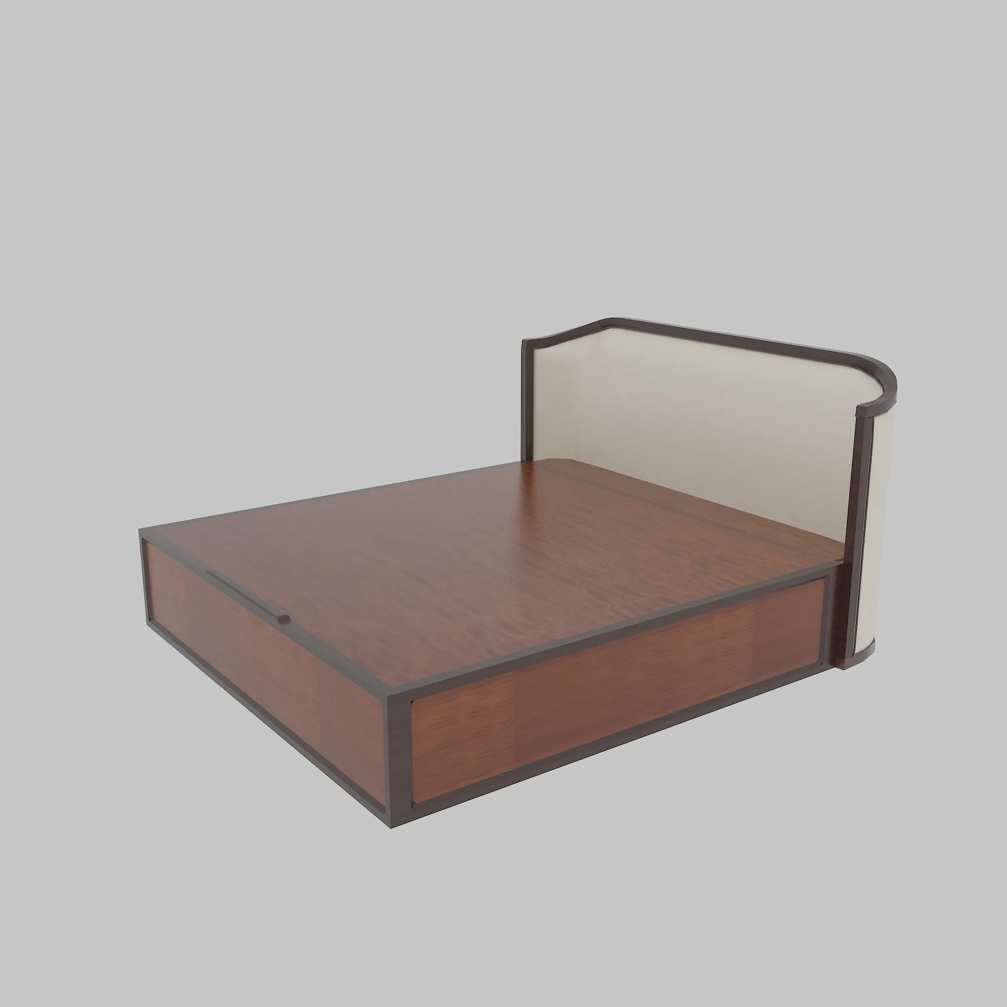 Bed 3D Model .c4d .max .obj .3ds .fbx .stl .blend 