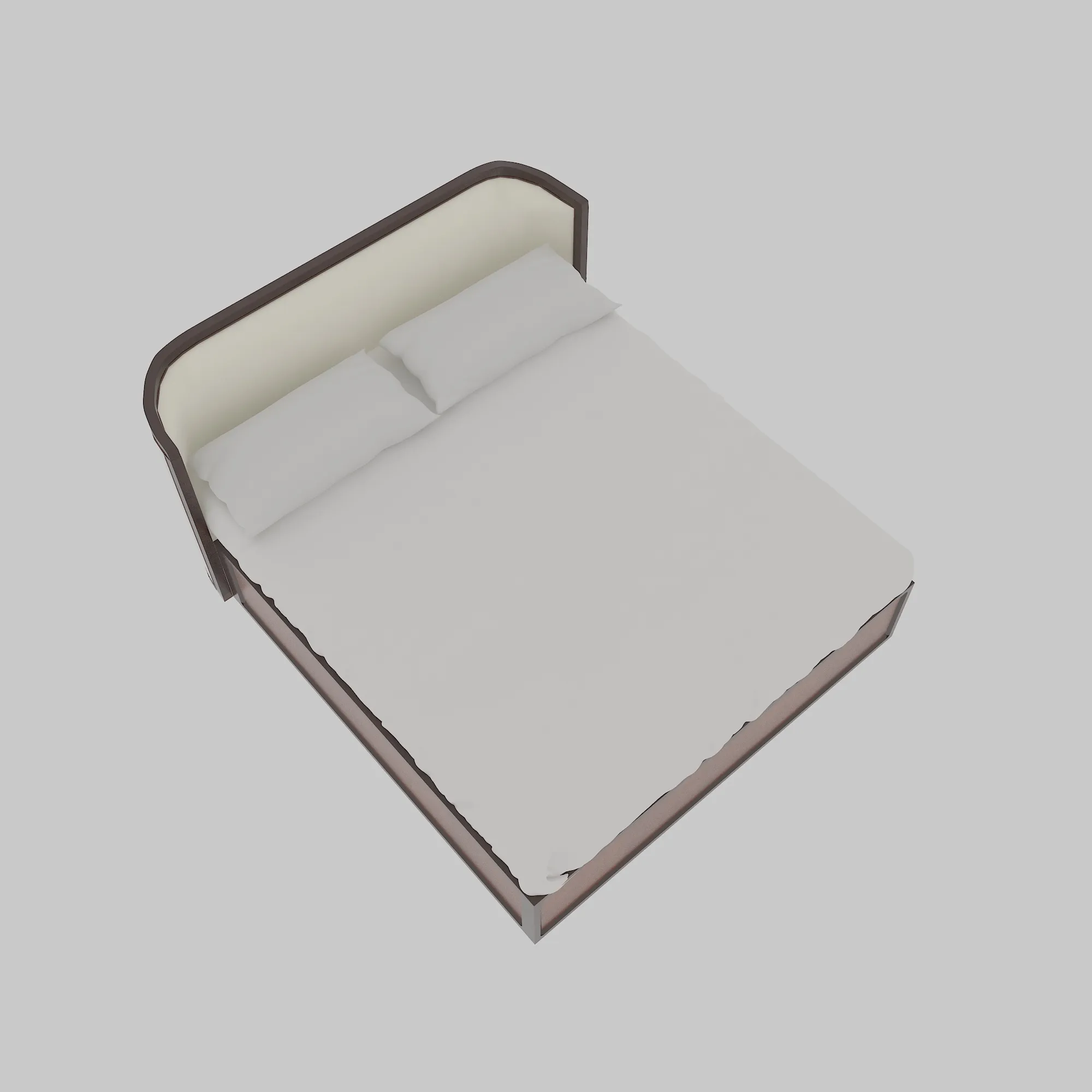 Bed 3D Model .c4d .max .obj .3ds .fbx .stl .blend 