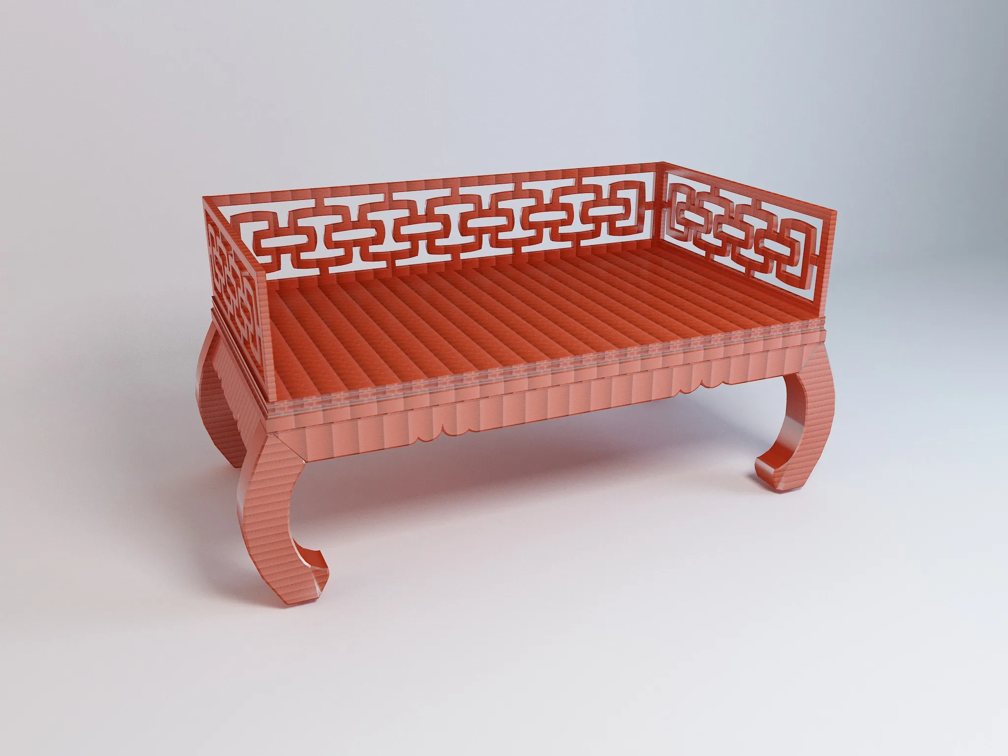 Arhat bed 3D Модель .c4d .max .obj .3ds .fbx .stl .blend 
