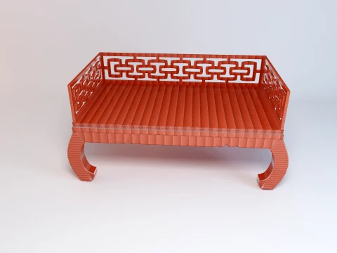 Arhat bed 3D Модель