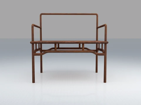 Zen chair 3D Model