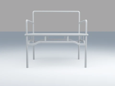 Zen chair 3D Model