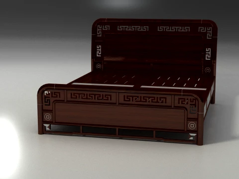 Bed 3D Model