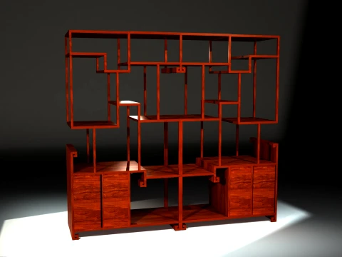 Abinet of curiosities Model 3D