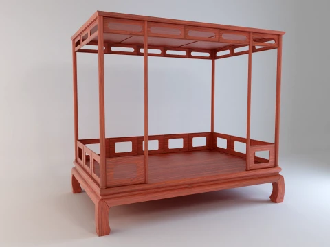 Bed Model 3D