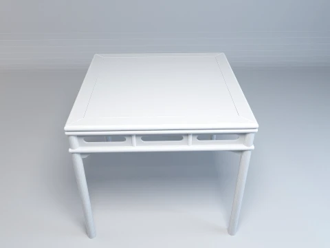 Square table 3D Model