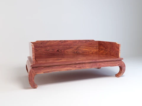 Arhat bed Model 3D