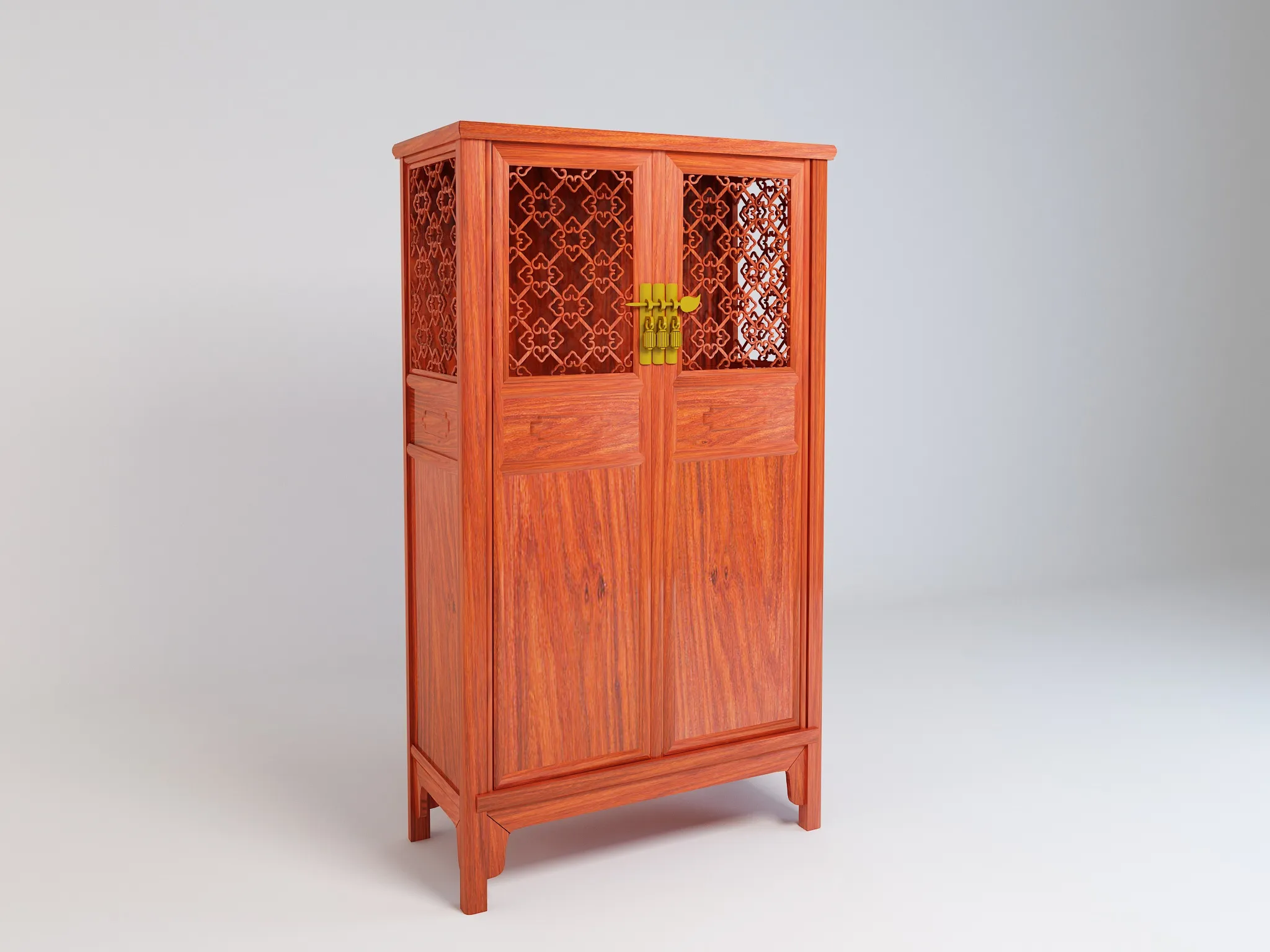 Corner cabinet 3D Model .c4d .max .obj .3ds .fbx .stl .blend 