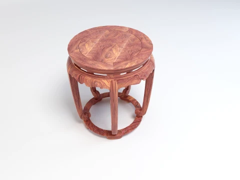 Round stool 3D Модель
