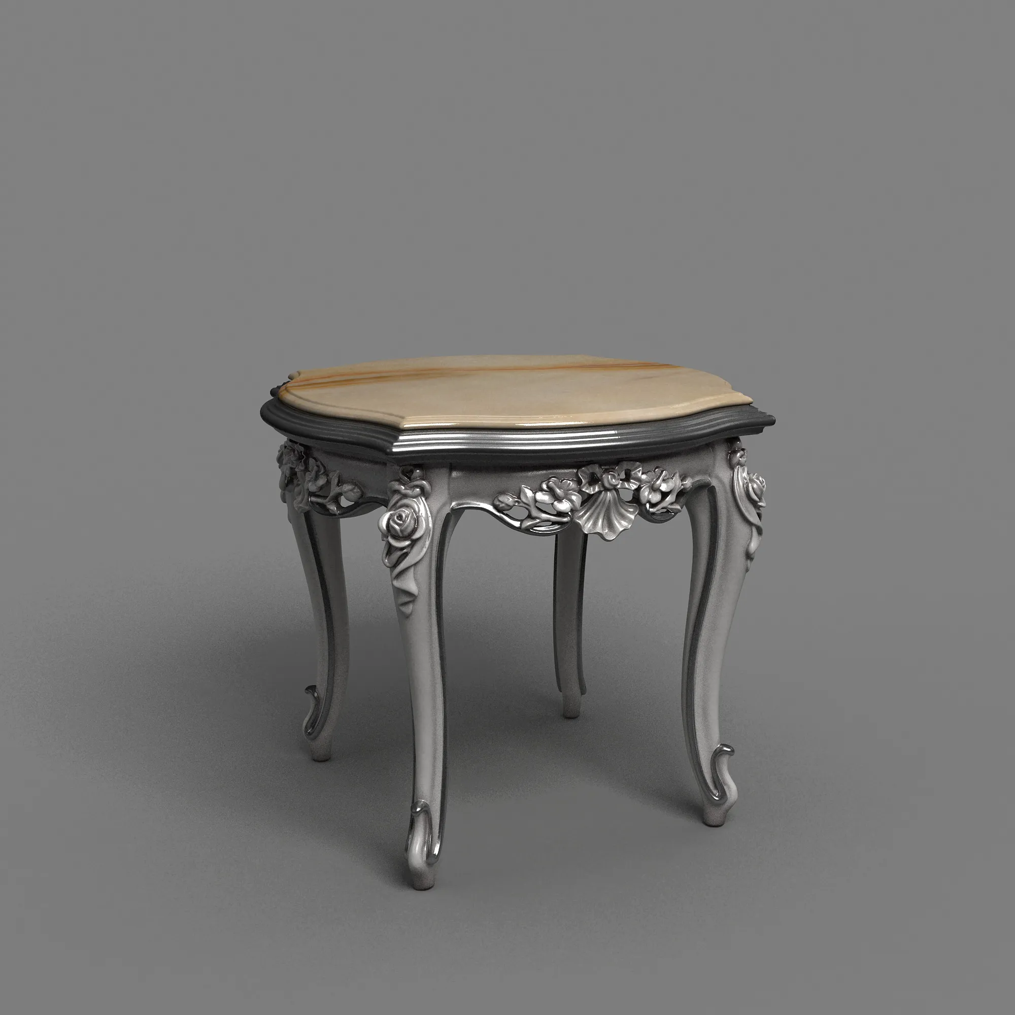Corner table 3D Model .c4d .max .obj .3ds .fbx .stl .blend 