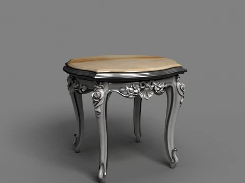 Corner table 3D Model