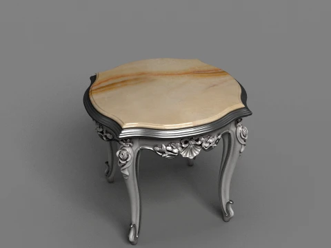 Corner table 3D Model