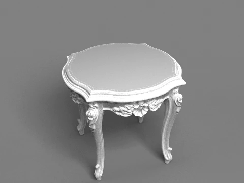 Corner table 3D Model