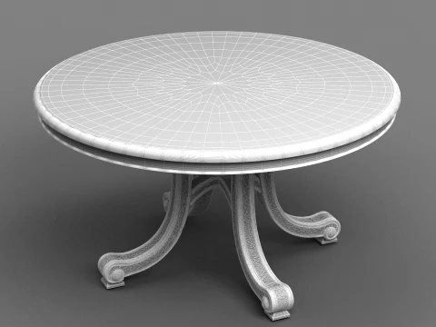 Dining table 3D Model